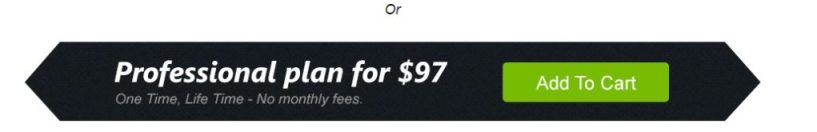 Предоставление SEOPressor Starter разрешения на одноразовое использование просто обходится в 47 долларов с учетом скидки, а профессиональное оформление с разрешением на несколько сайтов - 5 долларов в месяц